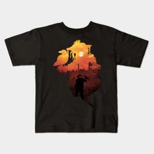 Bloodhound Sunset Kids T-Shirt